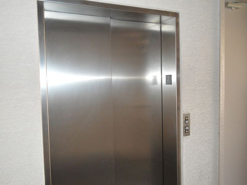 Elevator access inside a Biltmore Square building